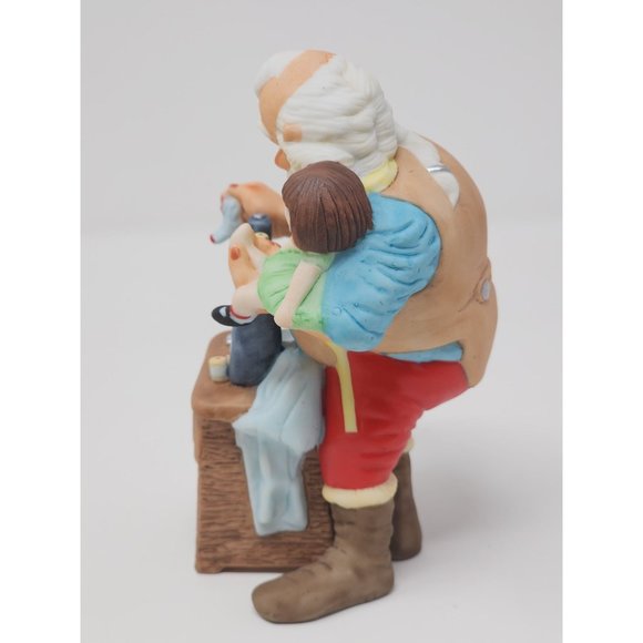 Vintage 1988‎ Hallmark The Toymaker Stitched With Love Figurine 3rd In Series - Picture 3 of 11